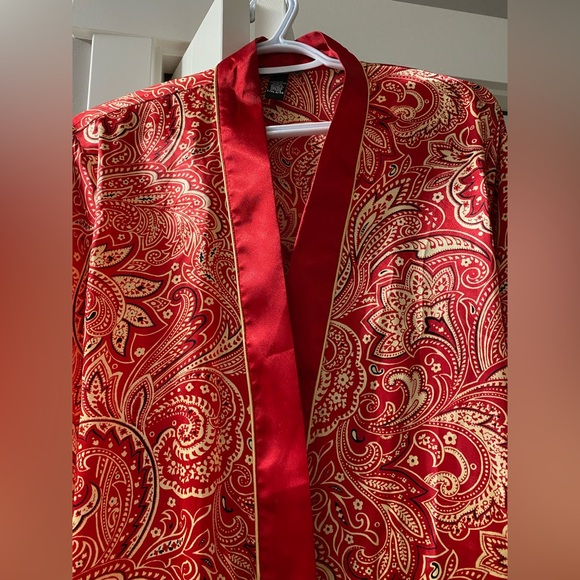 JONES NEW YORK ROBE - L/XL - POLYESTER - SATIN - Picture 15 of 16